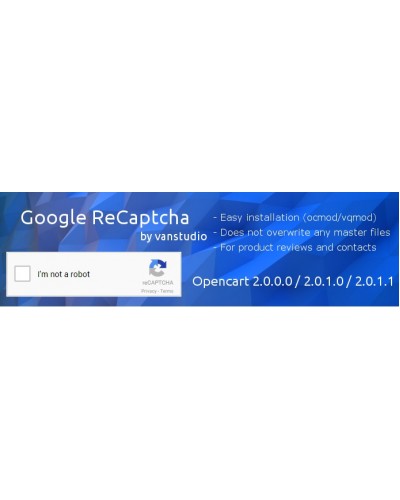 reCaptcha in reviews oc2.0.2.0